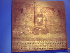 5th Century scene depicting Nowruz Holiday (a Persian spring "New Year" holiday); National Museum