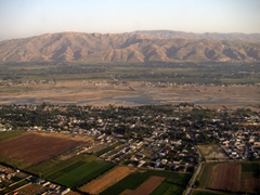 View of the countryside near Dushanbe