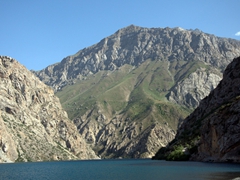 Situated 2 KM beyond Marguzor village, the last of the Seven Lakes (Hazor Chashma) is a sight to behold, nestled between towering mountains that ensure a dip in the glacial lake will be a short one indeed!