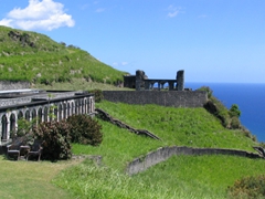 Brimstone Fortress is the only UNESCO world heritage sight in the Leeward islands…a “do not miss”