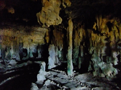 Interior view of Fontein Cave