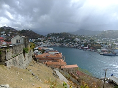 View of Carenage Harbour (as seen from Ft George)