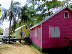 More colorful chattel houses; Holetown
