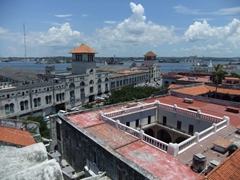 View overlooking Havana as seen from Iglesia y Convento de San Francisco de Asis