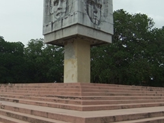 Monument at Parque Historico Abel Santamaria (one of the 26 July revolutionaries)