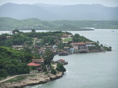 From El Morro, there are commanding views of La Socapa and Cayo Granma across the bay