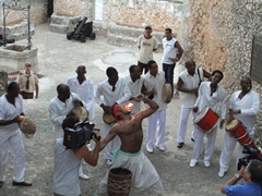 We were lucky to catch a "Fiesta del Fuego" performance while visiting El Morro