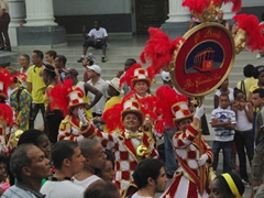 Brazilians sure know how to party in ornate costumes; Fiesta del Fuego