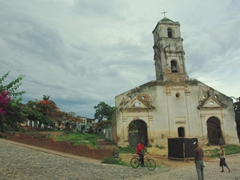 This decrepit church in Trinidad served as a good reference point for us to orient ourselves around the colonial city