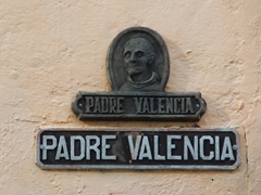Street sign in pretty Camaguey
