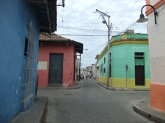 Four colorful corners near Plaza San Juan De Dios