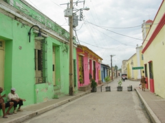 Pedestrian street leading towards Plaza San Juan De Dios