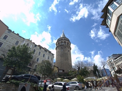 Galata Tower offers fantastic 360 degree views of Istanbul. Due to its popularity, expect an hour wait time to get to the top!