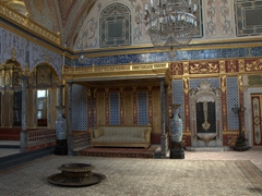 Another view of the Throne Room, site of wedding ceremonies and entertainment events