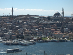 Süleymaniye Mosque as seen from the Galata Tower