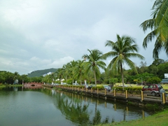 A scenic park near Eagle Square; Langkawi