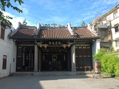 Built in 1870, the Han Jiang Ancestral Temple is the only example of Teochew architecture and feng sui beliefs in Georgetown, Penang