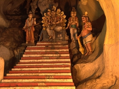 The Batu Caves actually consist of 3 main caves and several smaller caves. This cave within Batu Caves had an interesting shrine display