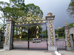Gate for King’s Palace (Istana Negara); Kuala Lumpur