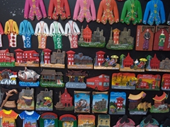 Colorful magnets for sale; Malacca