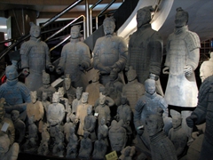 If the 6000 warriors on display just weren't enough, you can even buy your very own terracotta warrior from the museum's gift shop!