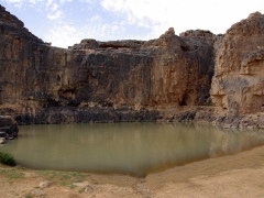 The lower Assar Guelta
