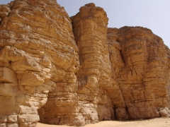 Rock formation in Emouroden
