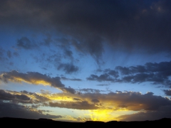 Sunset at Idaren Valley
