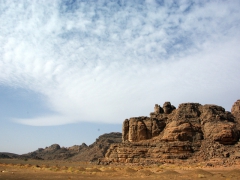Scenery on the outskirts of Bordj El Haoues
