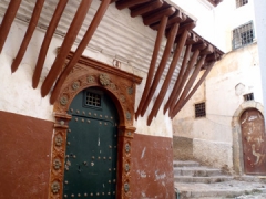 Unique architecture of the Casbah; Algiers
