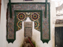 In the past, many homes in the Casbah did not have running water and depended heavily on public fountains; Algiers
