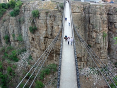Bird's eye view of Mellah Slimane Bridge; Constantine
