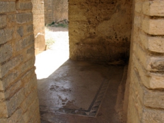 Entrance portal to the Grand Baths; Djemila
