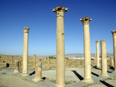 Timgad is an easy UNESCO site to explore as it is well laid out
