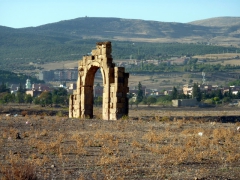An arch in the middle of the countryside; near Batna
