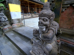 Entrance carvings to the central courtyard of Tirta Empul water temple