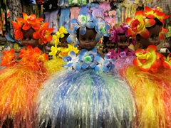 Ni-Vanuatu dolls for sale at the handicraft market