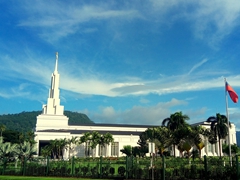 Apia Samoa Temple - the first temple built in Samoa and the third build in Polynesia