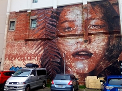 Awesome street art by Australian Artist RONE; Christchurch