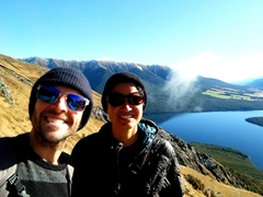 Selfie on Mount Robert