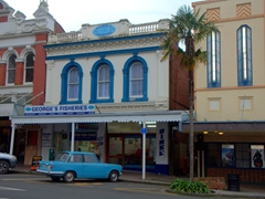 George's fish and chip store; main street Whanganui