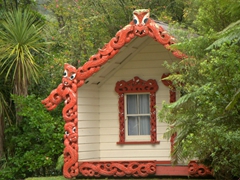 Wooden shack; Wairakei