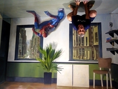 Spiderman and Robby