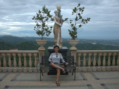 Anh Long taking a rest; Temple of Leah