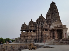 Kandariya Mahadeva Temple, the largest and most ornate Hindu temple in the Khajuraho temple complex