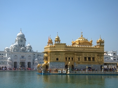 The Golden Temple is one of the most revered spiritual sites of Sikhism; Amritsar