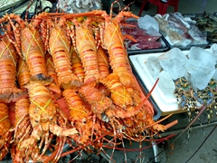 Lobsters for sale; Nha Trang