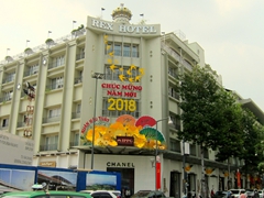 Rex hotel preparing for Tet 2018; Saigon