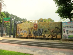 Saigon Zoo - open since 1865, it is Vietnam's largest zoo. We drove past this every day on our way to Vietnamese language lessons at VLS