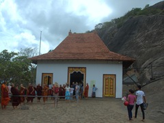 Save yourself a hassle and ensure you buy a ticket before you hike up to the temple as the staff here will not let you pass this entrance without one; Dambulla Cave Temple